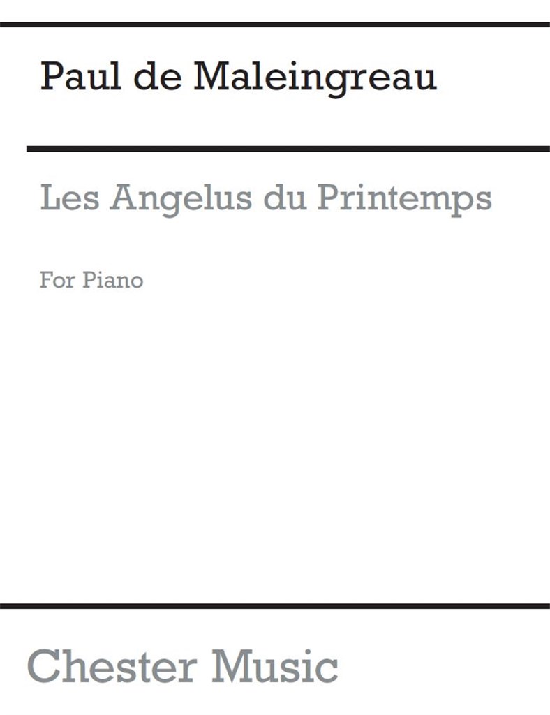 Les Angelus Du Printemps Op.17